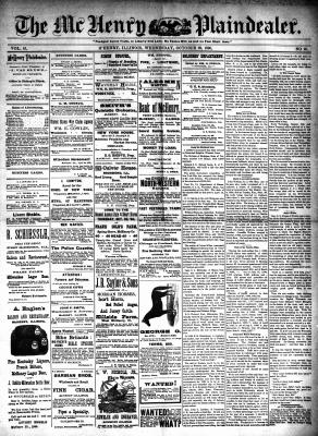 McHenry Plaindealer (McHenry, IL), 29 Oct 1890