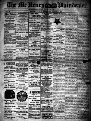 McHenry Plaindealer (McHenry, IL), 14 Jan 1891