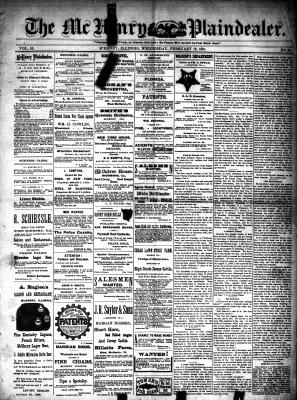 McHenry Plaindealer (McHenry, IL), 18 Feb 1891