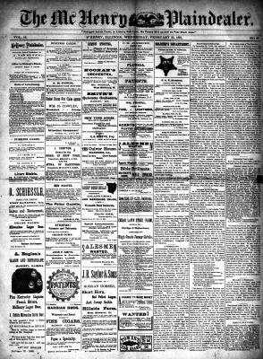 McHenry Plaindealer (McHenry, IL), 25 Feb 1891