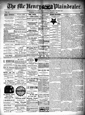 McHenry Plaindealer (McHenry, IL), 11 Mar 1891