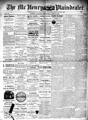 McHenry Plaindealer (McHenry, IL), 15 Apr 1891