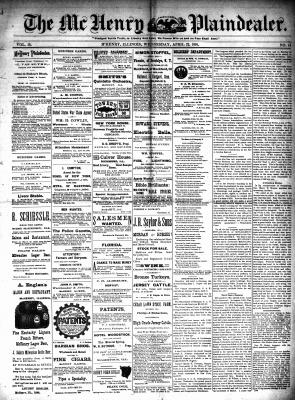 McHenry Plaindealer (McHenry, IL), 22 Apr 1891