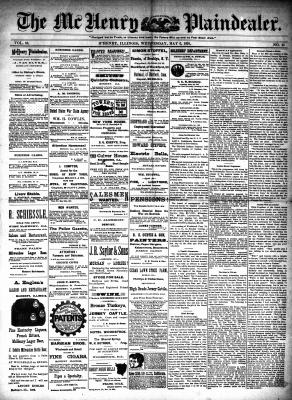 McHenry Plaindealer (McHenry, IL), 6 May 1891