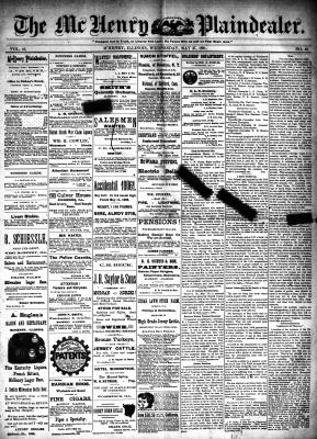 McHenry Plaindealer (McHenry, IL), 27 May 1891