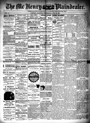 McHenry Plaindealer (McHenry, IL), 22 Jul 1891