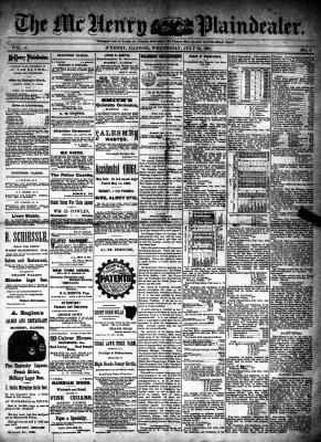 McHenry Plaindealer (McHenry, IL), 29 Jul 1891