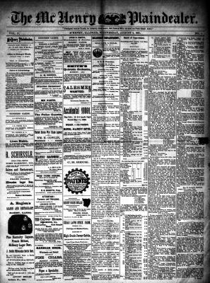 McHenry Plaindealer (McHenry, IL), 5 Aug 1891