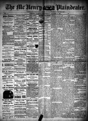 McHenry Plaindealer (McHenry, IL), 14 Oct 1891