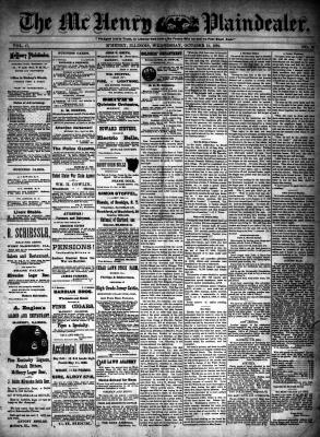 McHenry Plaindealer (McHenry, IL), 21 Oct 1891