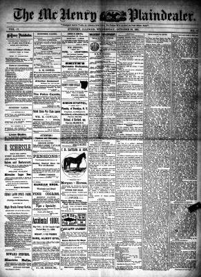 McHenry Plaindealer (McHenry, IL), 28 Oct 1891