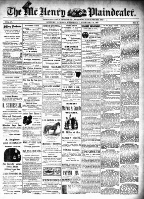 McHenry Plaindealer (McHenry, IL), 10 Feb 1892