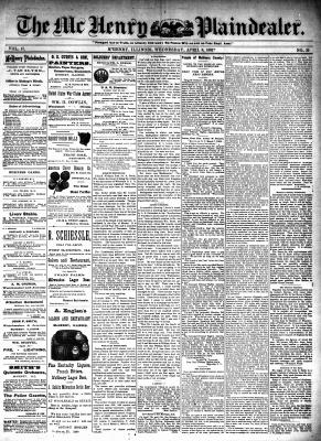 McHenry Plaindealer (McHenry, IL), 6 Apr 1892