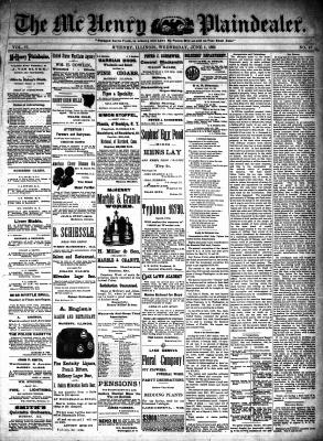 McHenry Plaindealer (McHenry, IL), 1 Jun 1892