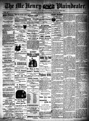 McHenry Plaindealer (McHenry, IL), 13 Jul 1892