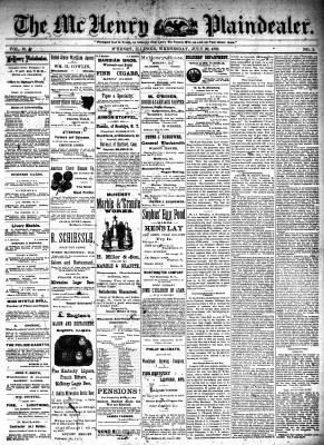 McHenry Plaindealer (McHenry, IL), 20 Jul 1892