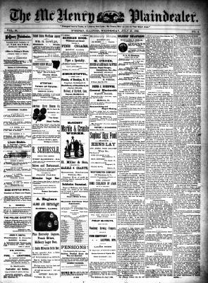 McHenry Plaindealer (McHenry, IL), 27 Jul 1892