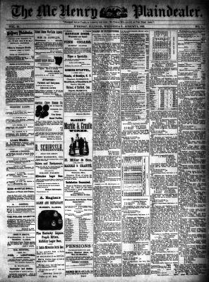 McHenry Plaindealer (McHenry, IL), 3 Aug 1892