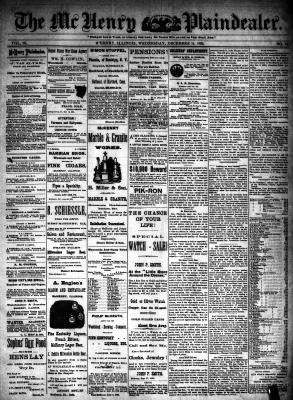 McHenry Plaindealer (McHenry, IL), 14 Dec 1892