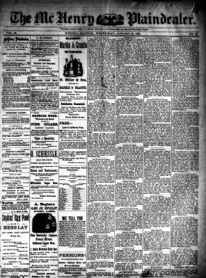 McHenry Plaindealer (McHenry, IL), 25 Jan 1893