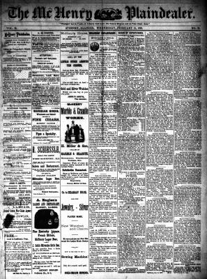 McHenry Plaindealer (McHenry, IL), 15 Feb 1893