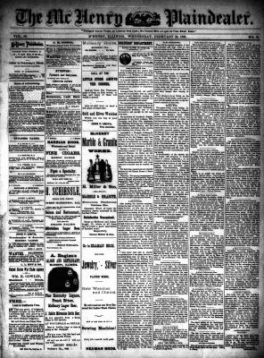 McHenry Plaindealer (McHenry, IL), 22 Feb 1893