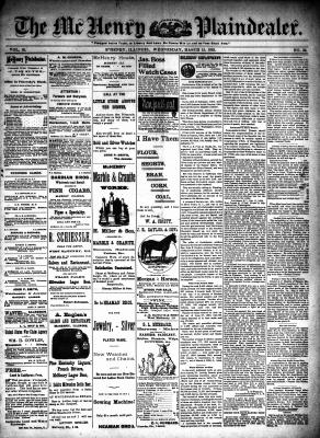 McHenry Plaindealer (McHenry, IL), 15 Mar 1893