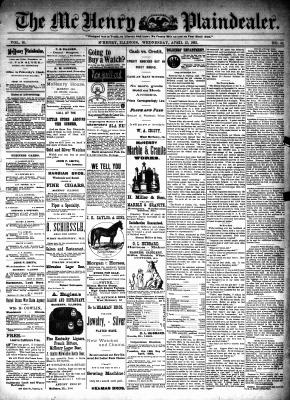 McHenry Plaindealer (McHenry, IL), 12 Apr 1893