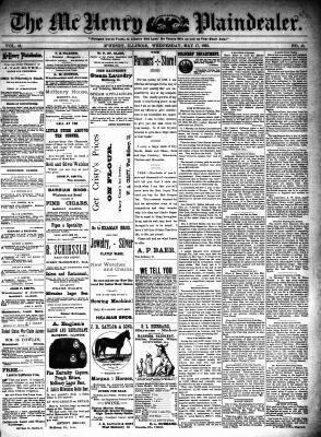 McHenry Plaindealer (McHenry, IL), 17 May 1893