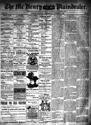 McHenry Plaindealer (McHenry, IL), 11 Oct 1893