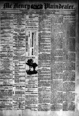 McHenry Plaindealer (McHenry, IL), 25 Oct 1893