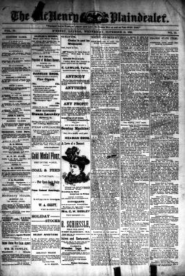 McHenry Plaindealer (McHenry, IL), 15 Nov 1893