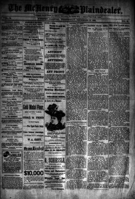 McHenry Plaindealer (McHenry, IL), 13 Dec 1893