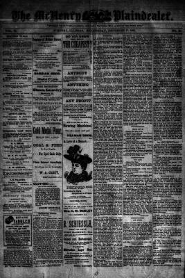 McHenry Plaindealer (McHenry, IL), 27 Dec 1893