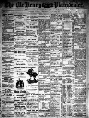 McHenry Plaindealer (McHenry, IL), 3 Jan 1894