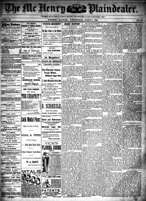 McHenry Plaindealer (McHenry, IL), 7 Mar 1894