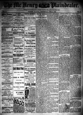 McHenry Plaindealer (McHenry, IL), 11 Apr 1894