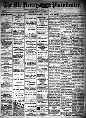 McHenry Plaindealer (McHenry, IL), 9 May 1894