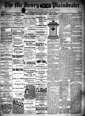 McHenry Plaindealer (McHenry, IL), 30 May 1894