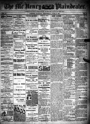 McHenry Plaindealer (McHenry, IL), 13 Jun 1894