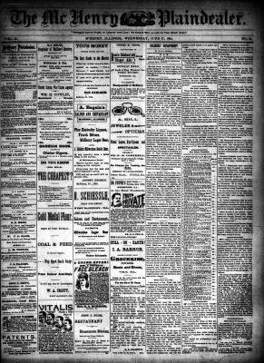 McHenry Plaindealer (McHenry, IL), 27 Jun 1894