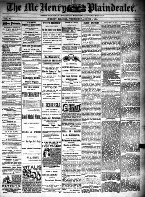 McHenry Plaindealer (McHenry, IL), 1 Aug 1894