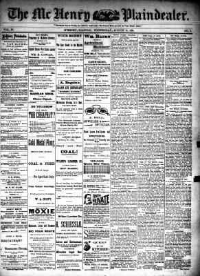 McHenry Plaindealer (McHenry, IL), 15 Aug 1894