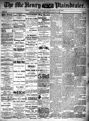 McHenry Plaindealer (McHenry, IL), 22 Aug 1894