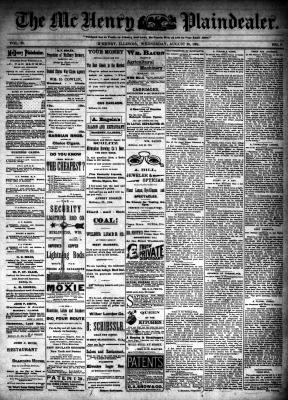 McHenry Plaindealer (McHenry, IL), 29 Aug 1894