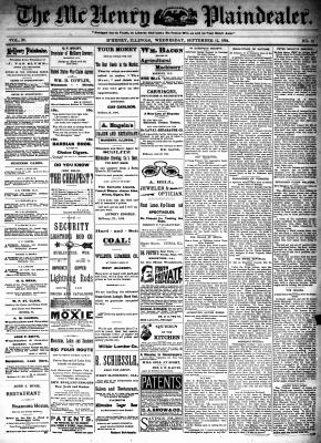 McHenry Plaindealer (McHenry, IL), 12 Sep 1894