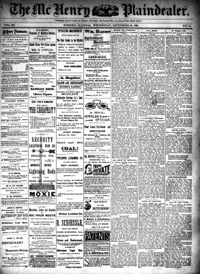 McHenry Plaindealer (McHenry, IL), 26 Sep 1894