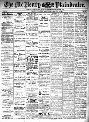 McHenry Plaindealer (McHenry, IL), 31 Oct 1894