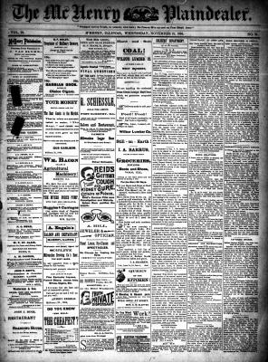 McHenry Plaindealer (McHenry, IL), 21 Nov 1894