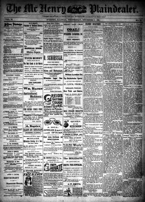 McHenry Plaindealer (McHenry, IL), 5 Dec 1894